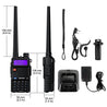 Baofeng UV-5G Pro size and package content