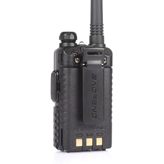 back view of the BF-F8+ 5W UHF/VHF Radio Baofeng