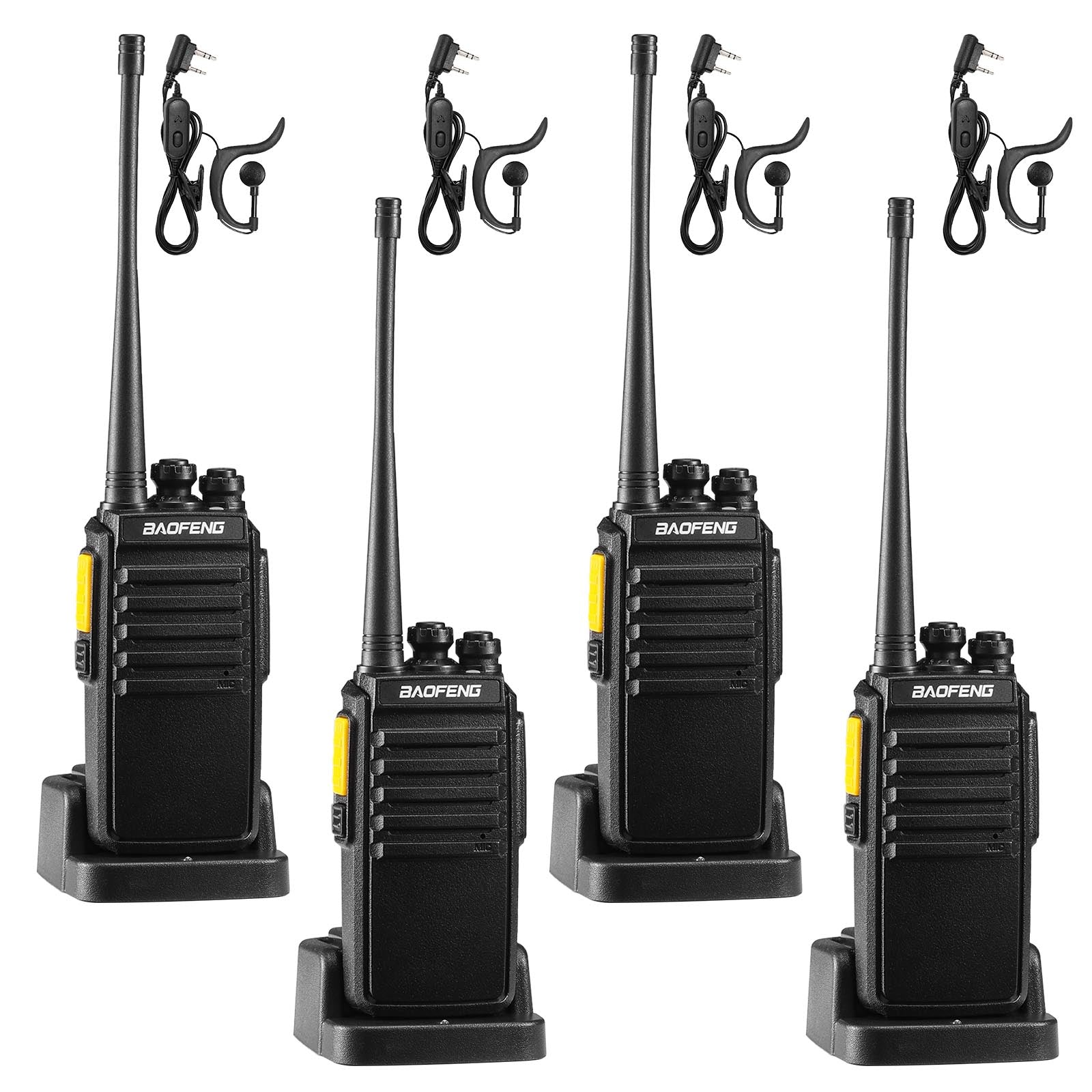 Baofeng V1D radio 4 pack