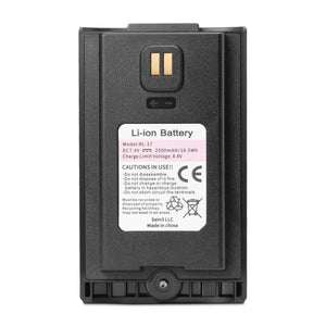 Front view of the Battery 2500mAh for UV-17R Baofeng