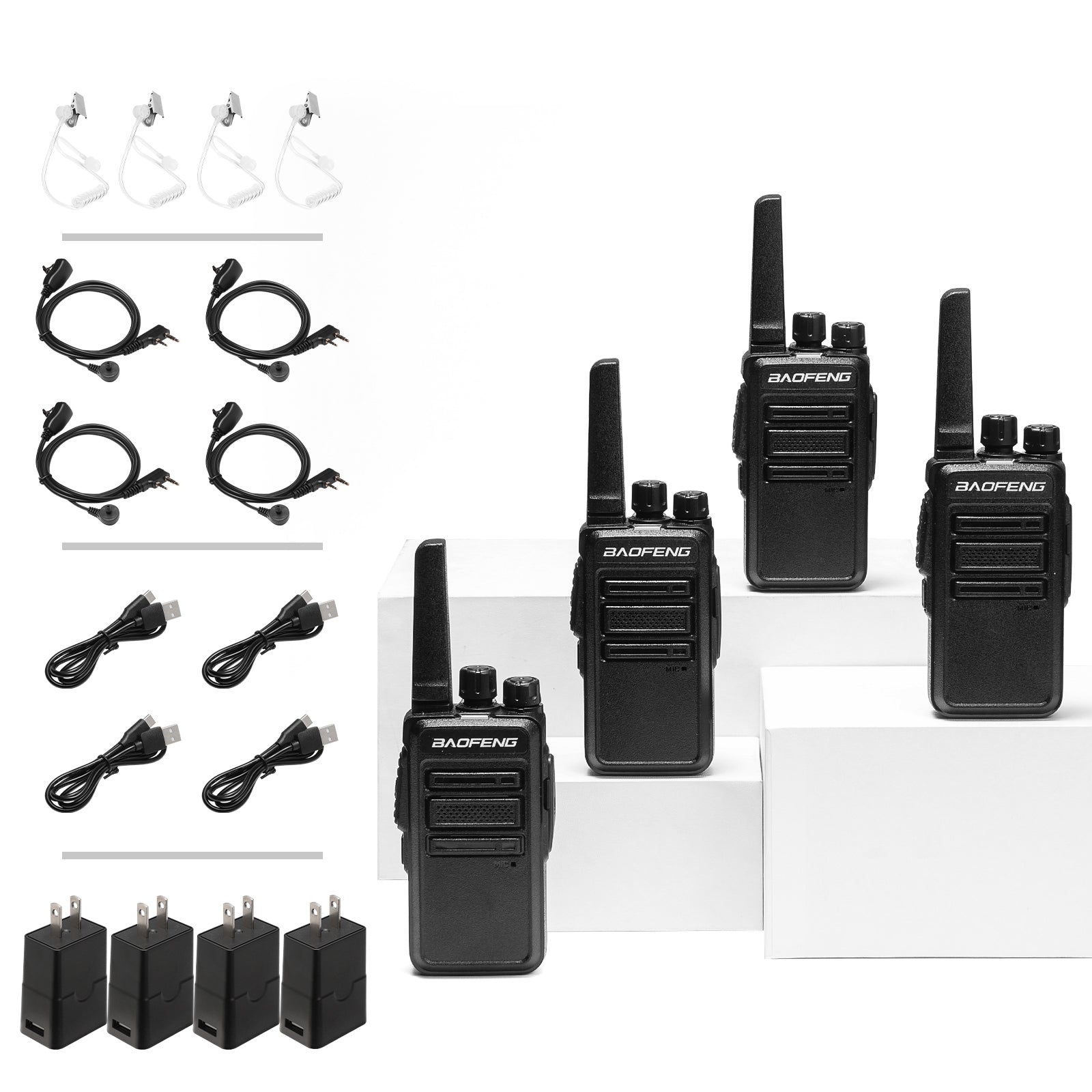 GT-68 FRS Radio package content