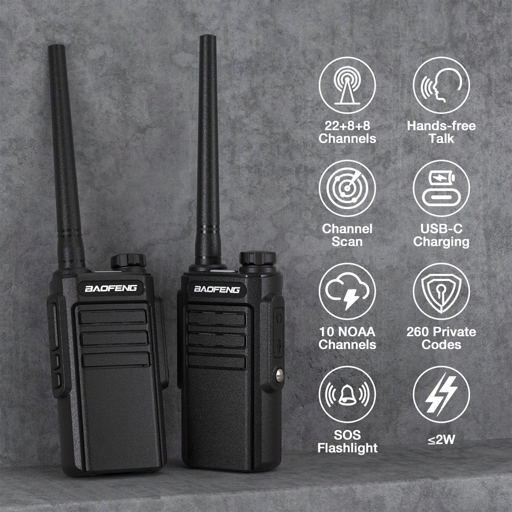 MP31 GMRS Radio Pack Baofeng