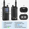 UV-17R buttons functions descriptions