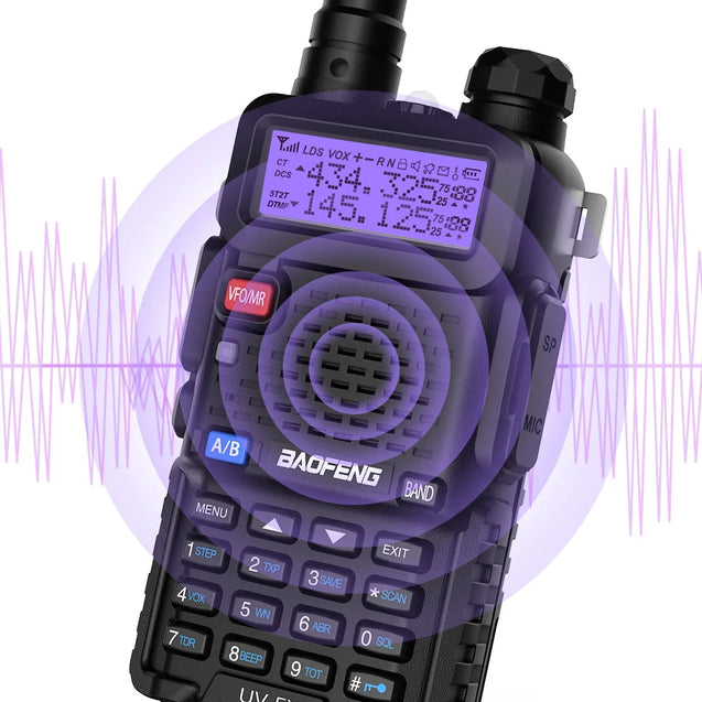 UV-5G (UV-5X) 5W GMRS Radio Baofeng