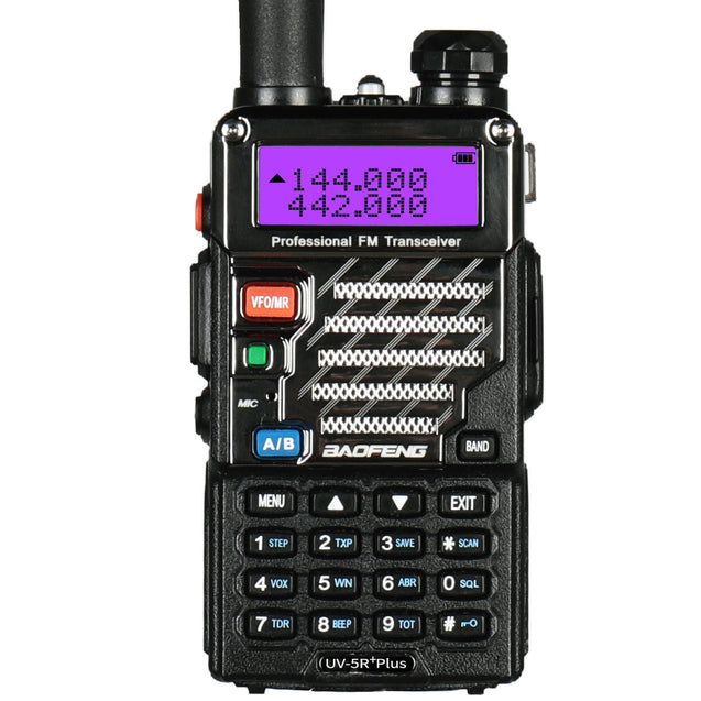 UV-5R PLUS 5W Dual Band Radio [5 PACKS] Baofeng