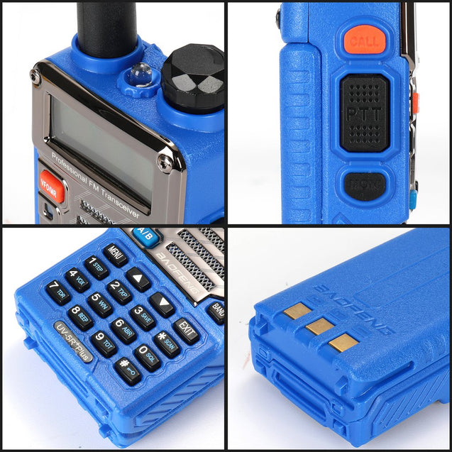 UV-5R PLUS 5W Dual Band Radio Baofeng