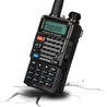 UV-5R+PLUS 5W Dual Band Radio, UK Plug black version