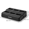 UV-5R Series Six Way Charger Size