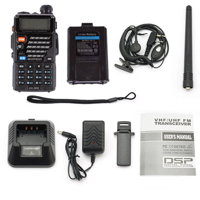 UV-5RE package content