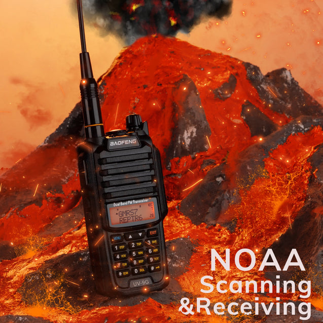UV-9G GMRS Radio NOAA scanning & receiving