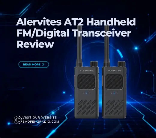 Alervites AT2 Handheld FM/Digital Transceiver Review Baofeng