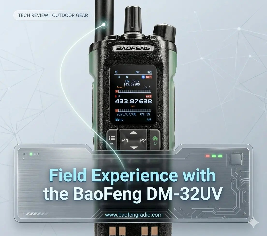 Field Experience with the BaoFeng DM-32UV