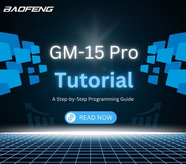 How to Program the Baofeng GM-15 Pro GMRS Radio