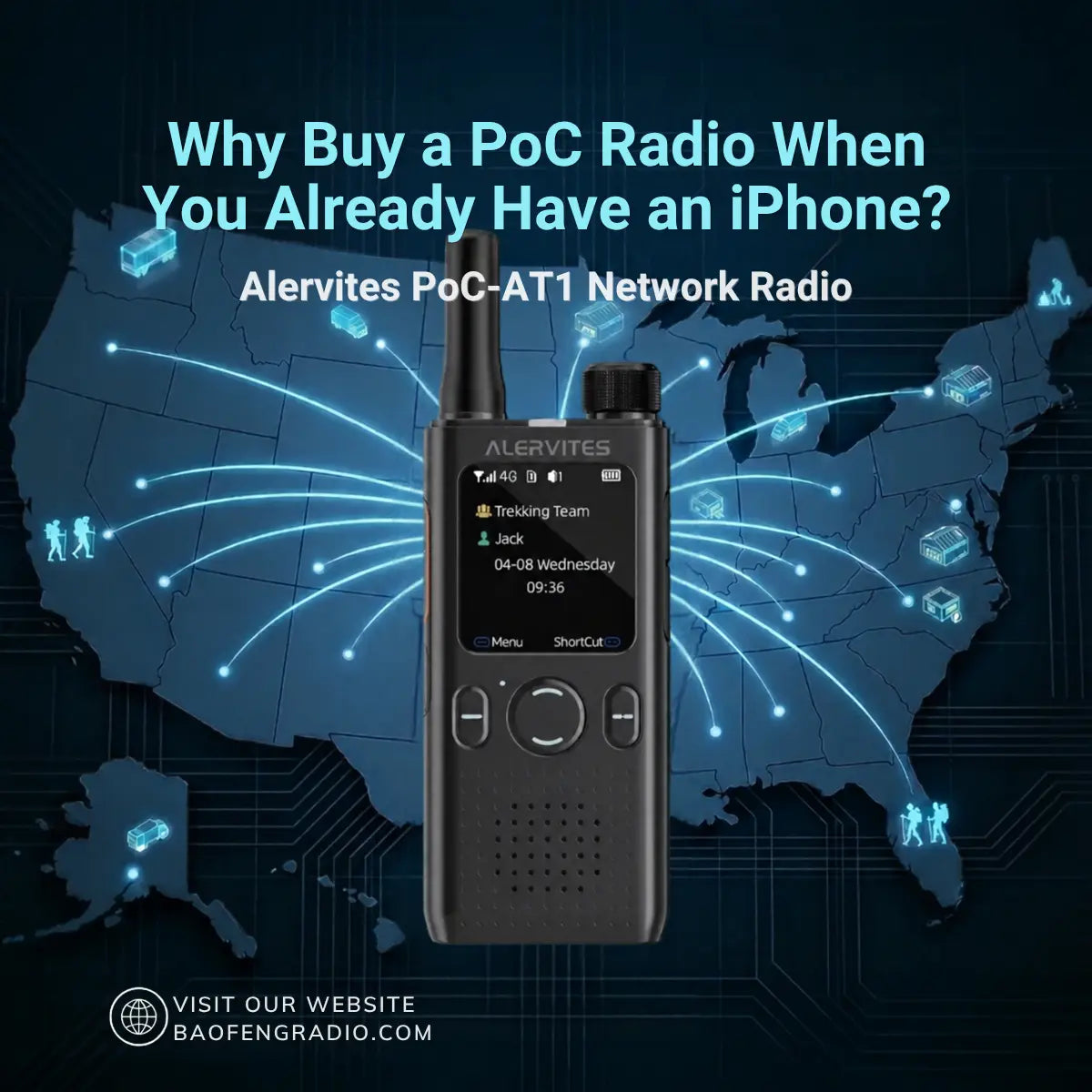 Why Buy a PoC Radio When You Already Have an iPhone?