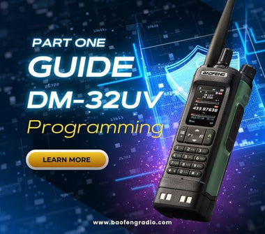 Programming the Baofeng DM-32UV Part One: Preparations