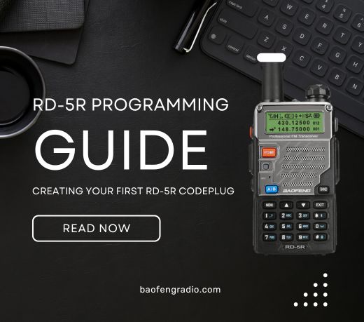 RD-5R Programming Guide：Creating your first RD-5R Codeplug