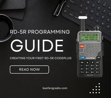 RD-5R Programming Guide：Creating Your First Codeplug