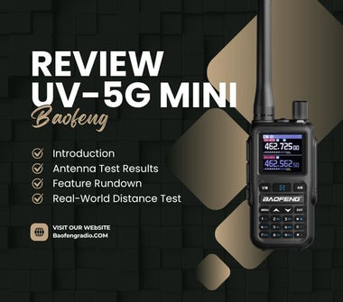 UV-5G Mini GMRS Radio Review