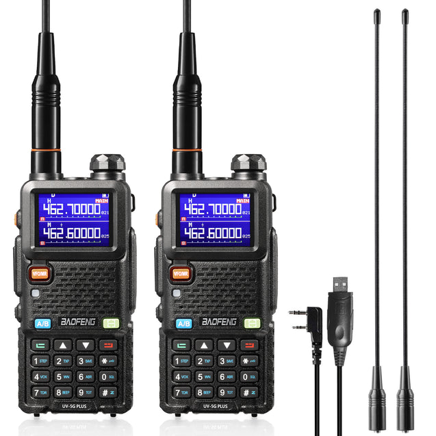 UV-5G Plus 5W GMRS Radio [1 Pair]