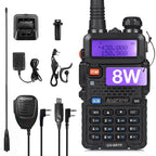 UV-5RTP 8W Dual Band Radio [Full Kit] Baofeng