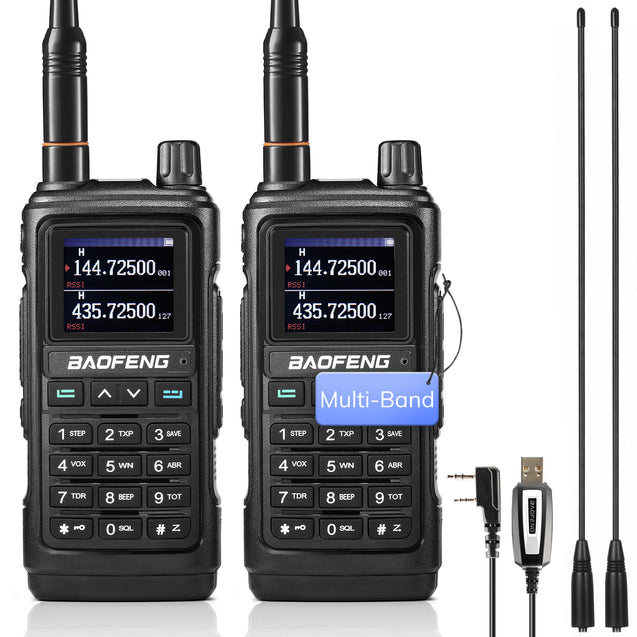 UV-17R Plus Multi-Band Radio [Long Antenna Set] Baofeng