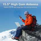 UV-5G with 15.5'' high gain antenna 