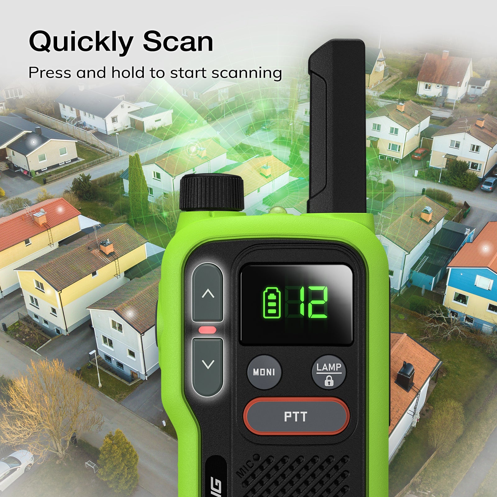 GT-18 scanning function