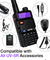 Baofeng UV-5G Pro compatible with all UV-5R accessories 