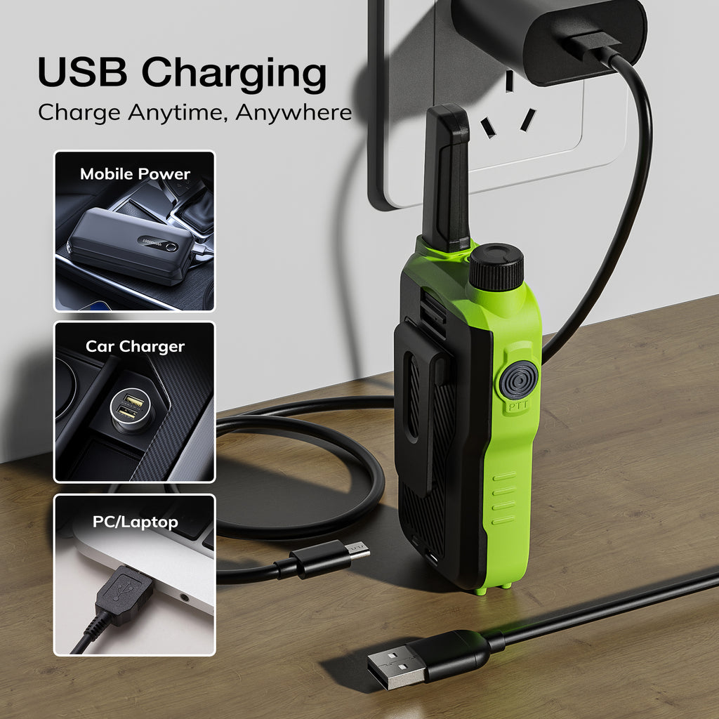 GT-18 supports USB charging