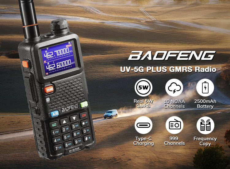 Baofeng BF-1901 Radio haute puissance Mini équipement de communication  portable extérieur Talkie-walkie, fiche Spécifications: Prise américaine
