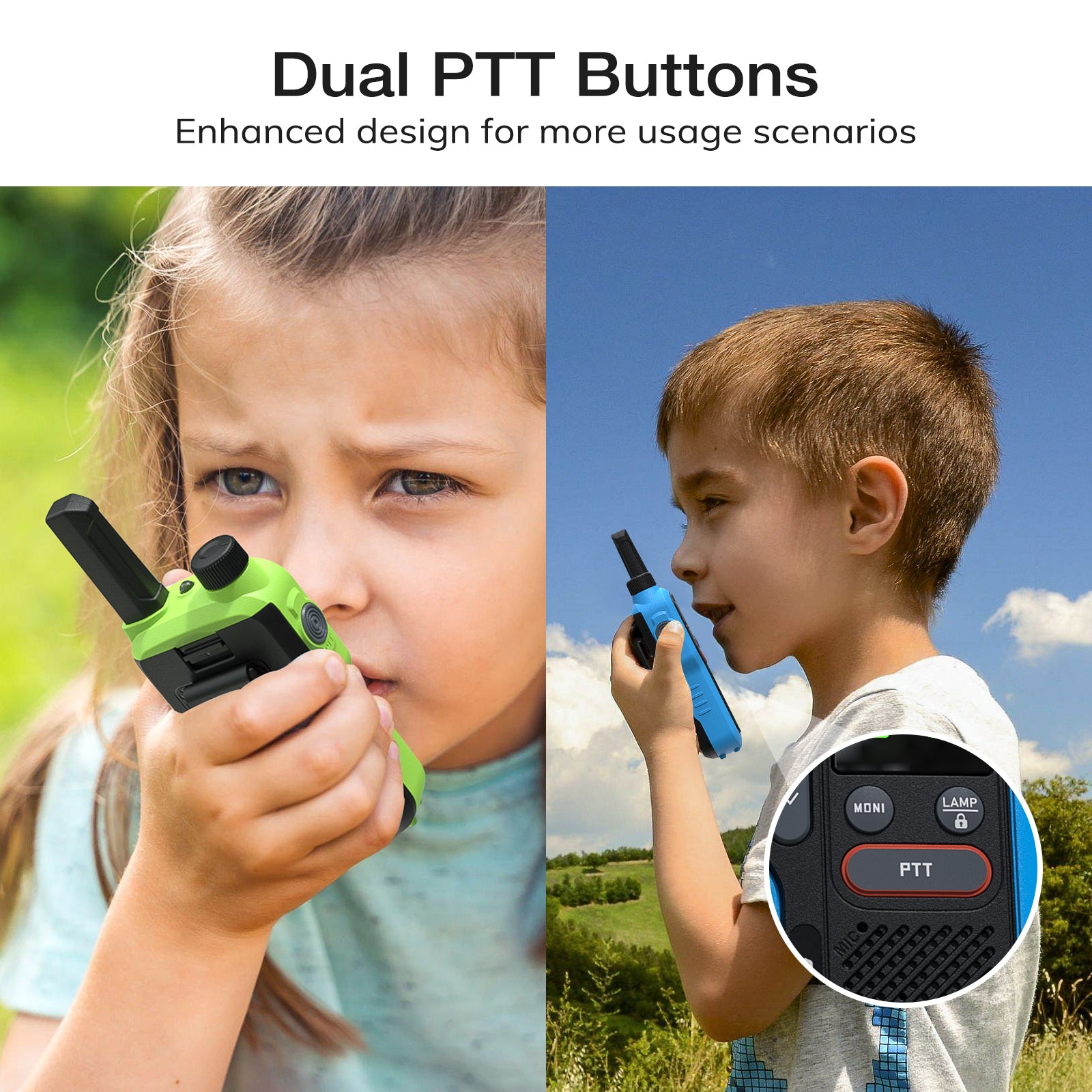 GT-18 dual PTT buttons
