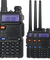 Front view of the [4 PACKS] BAOFENG UV-5R 5W Dual Band Radio Baofeng