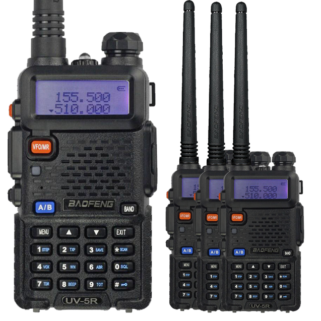 [4 PACKS] BAOFENG UV-5R 5W Dual Band Radio Baofeng