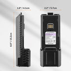 Battery 5200mAh for UV-5G Plus/UV-5RM Plus/K5 Plus  Size