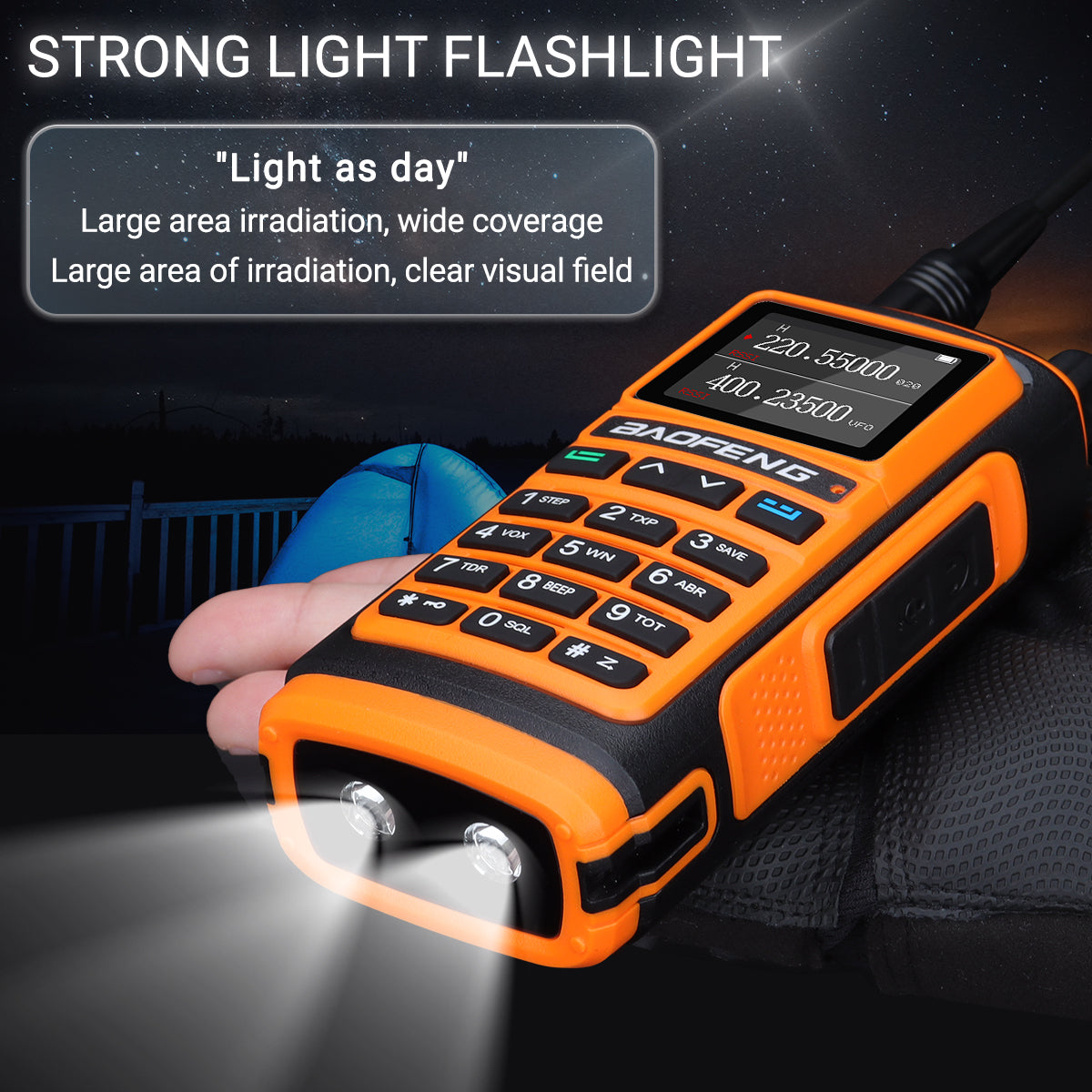 UV-17 strong light flashlight