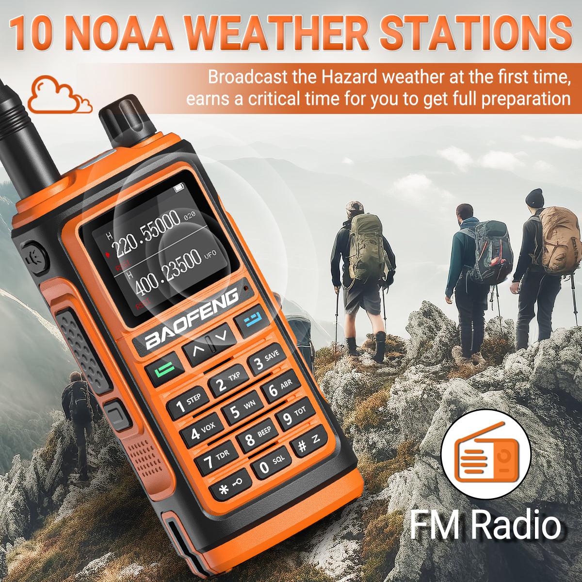 UV-17 10 NOAA weather stations
