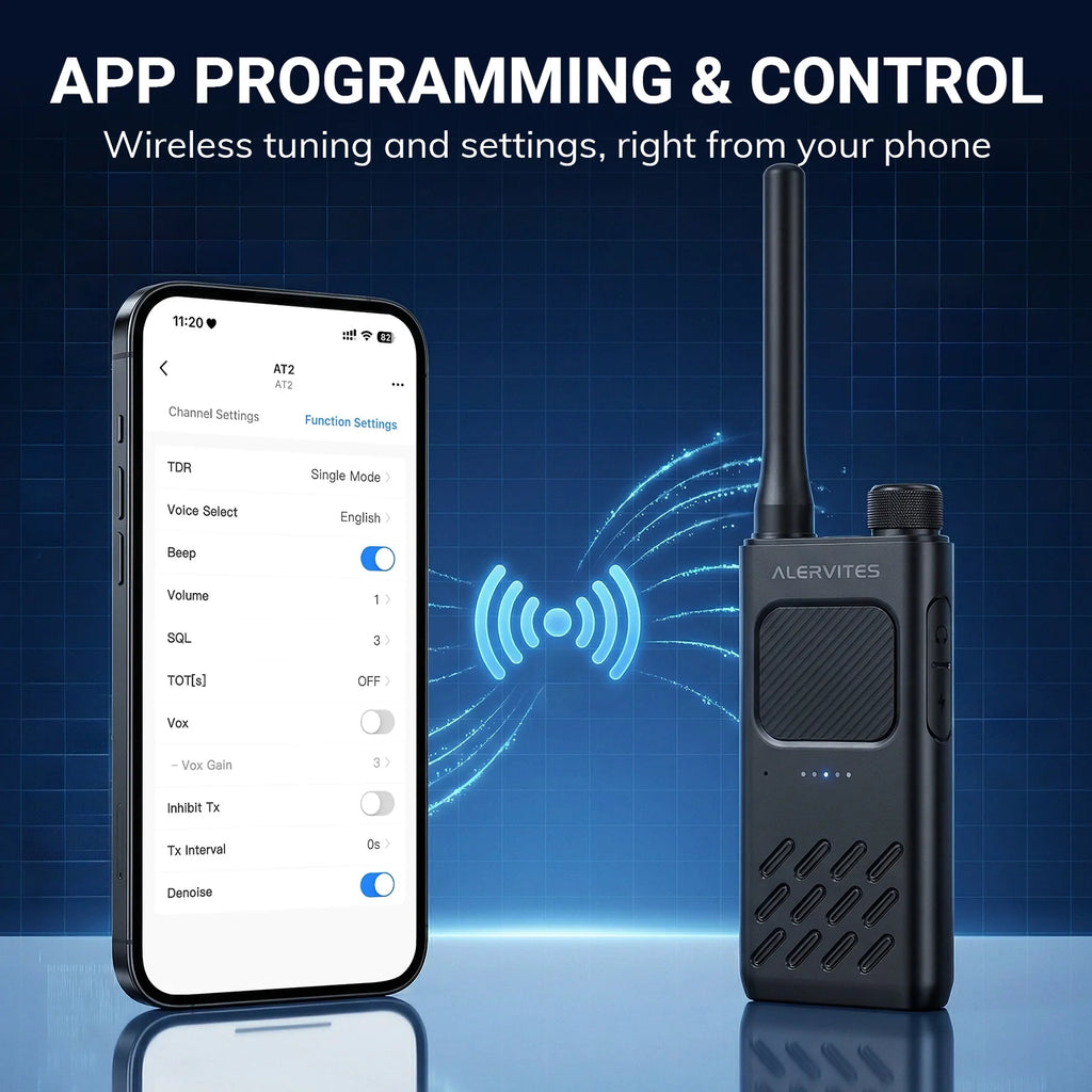 Alervites AT2 Smart UHF Radio