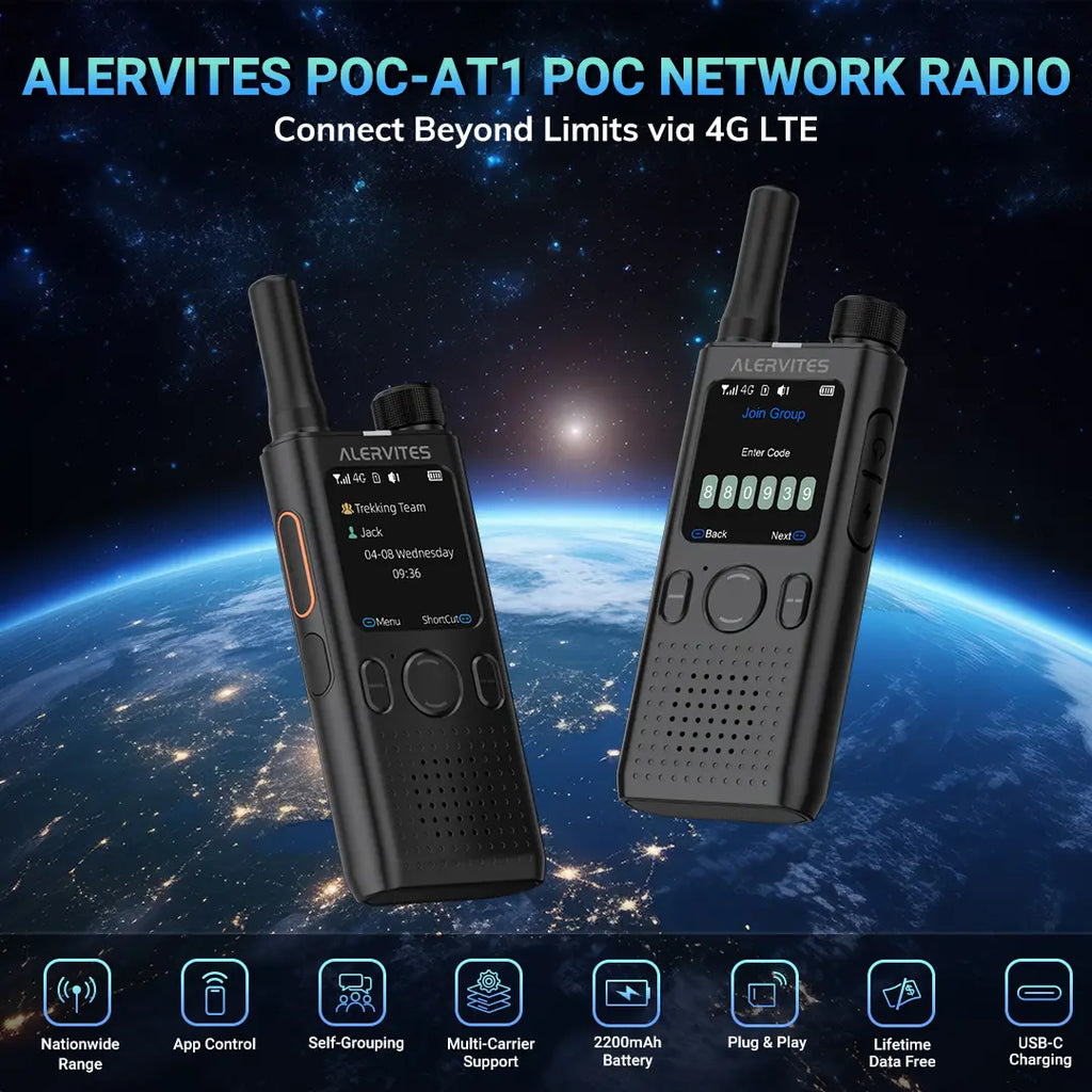 Alervites AT1 POC Network Radio