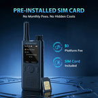 Alervites PoC-AT1 Lifetime Free PoC Radio [2 PCS]