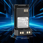 Battery 2500mAh for DM-32UV & UV-32 with USB-C Port