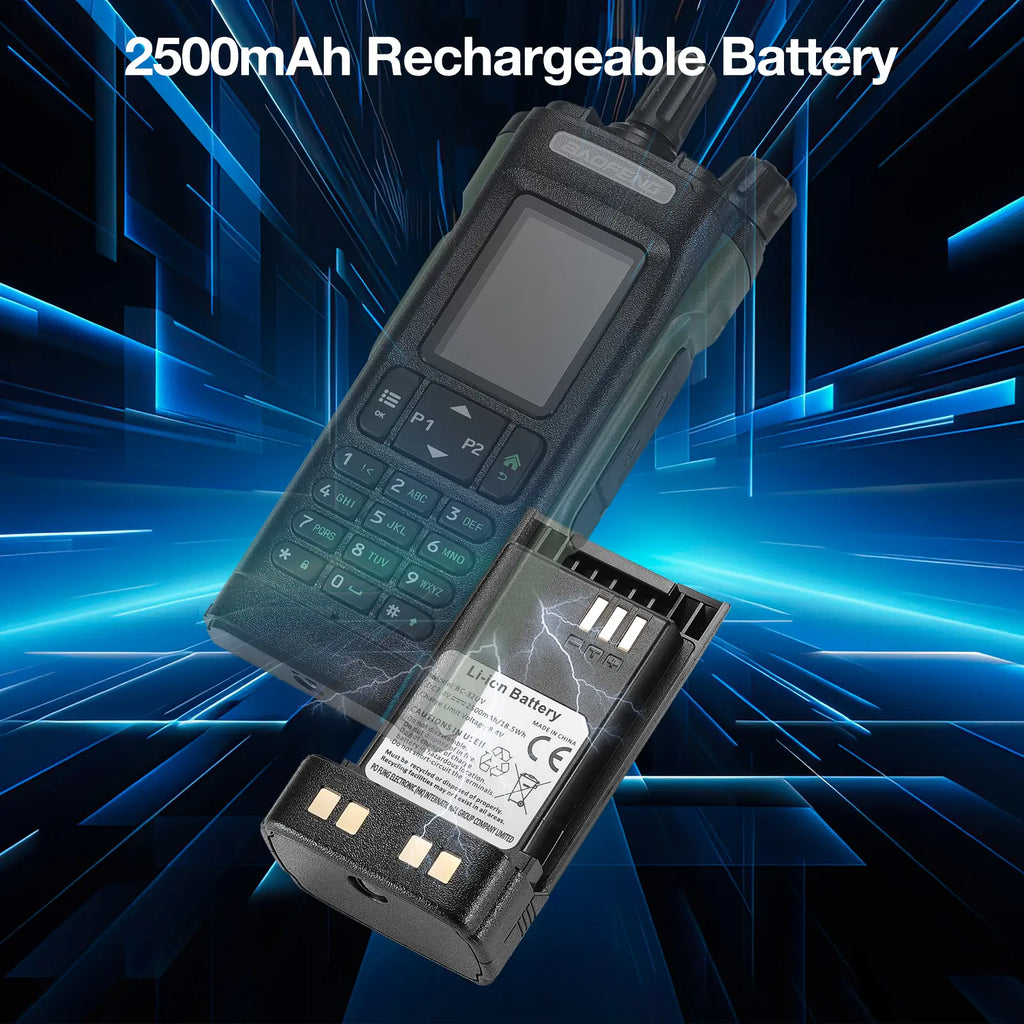 Battery 2500mAh for DM-32UV & UV-32 with USB-C Port