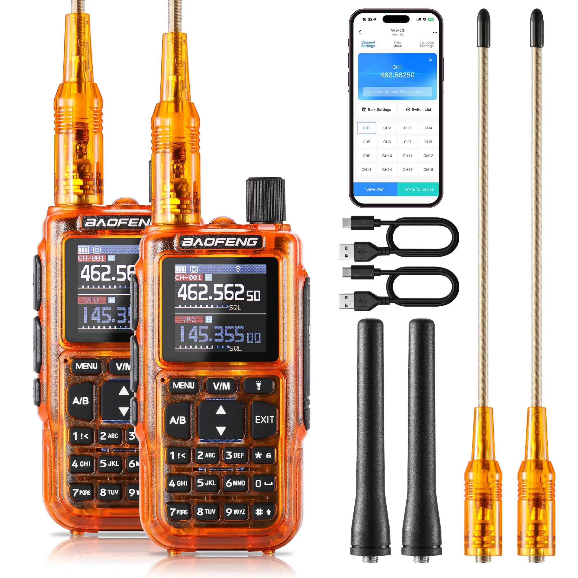 MINI-5G 5W GMRS Radio