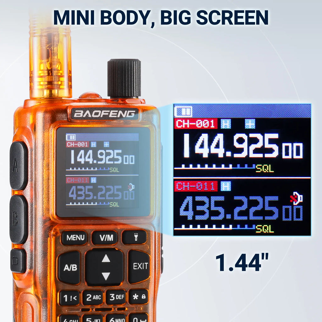 MINI-5 Ham UHF/VHF Handheld Radio [2 PCS]