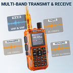 MINI-5 Ham UHF/VHF Handheld Radio [2 PCS]