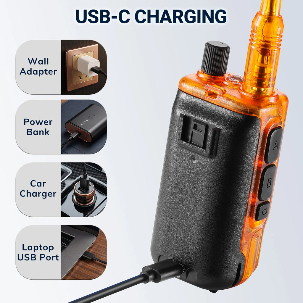 MINI-5 Ham UHF/VHF Handheld Radio [2 PCS]