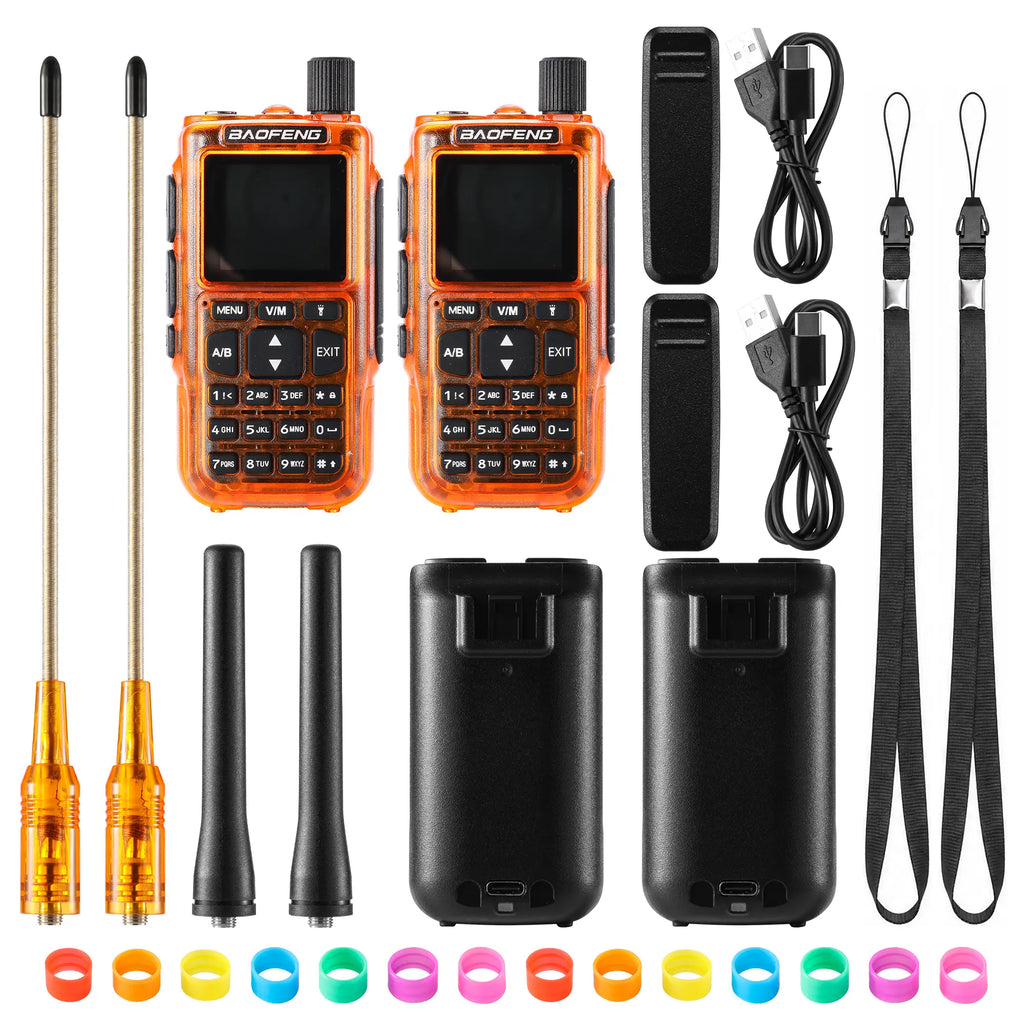 MINI-5 Ham UHF/VHF Handheld Radio [2 PCS]