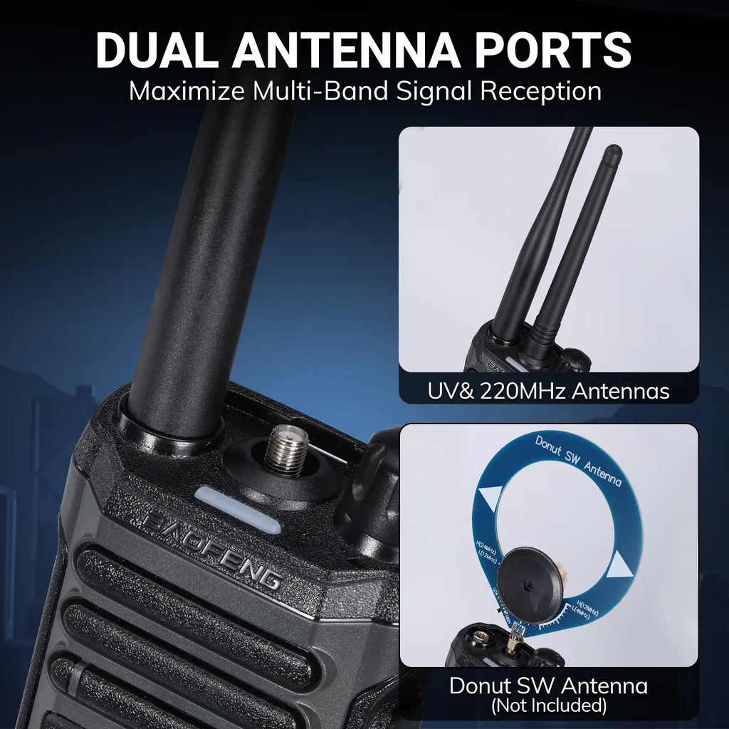 SW-9 10W Tri-Band Ham Radio