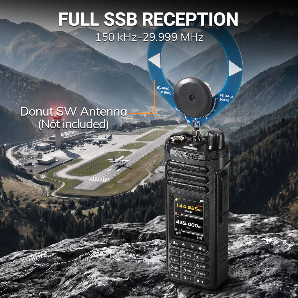 SW-9 10W Tri-Band Ham Radio