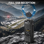 SW-9 10W Tri-Band Ham Radio