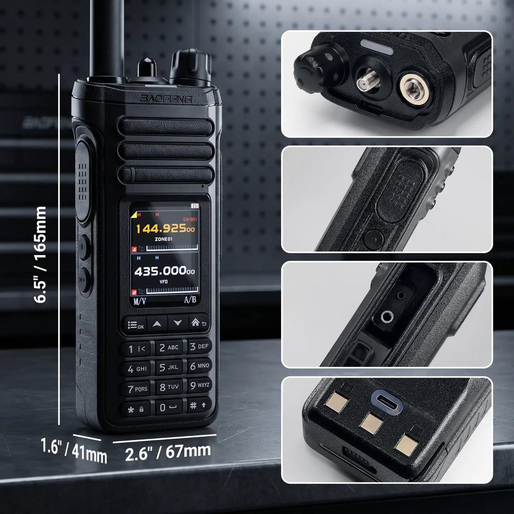 SW-9 10W Tri-Band Ham Radio